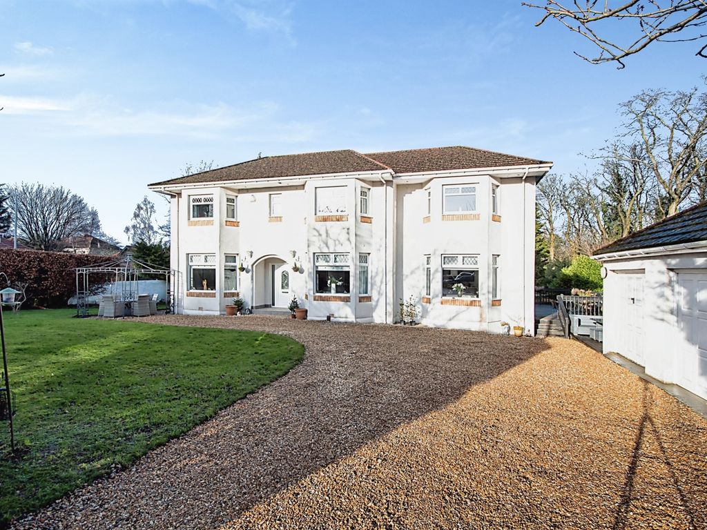 5 bed detached house for sale in Rouken Glen Road, Giffnock, Glasgow