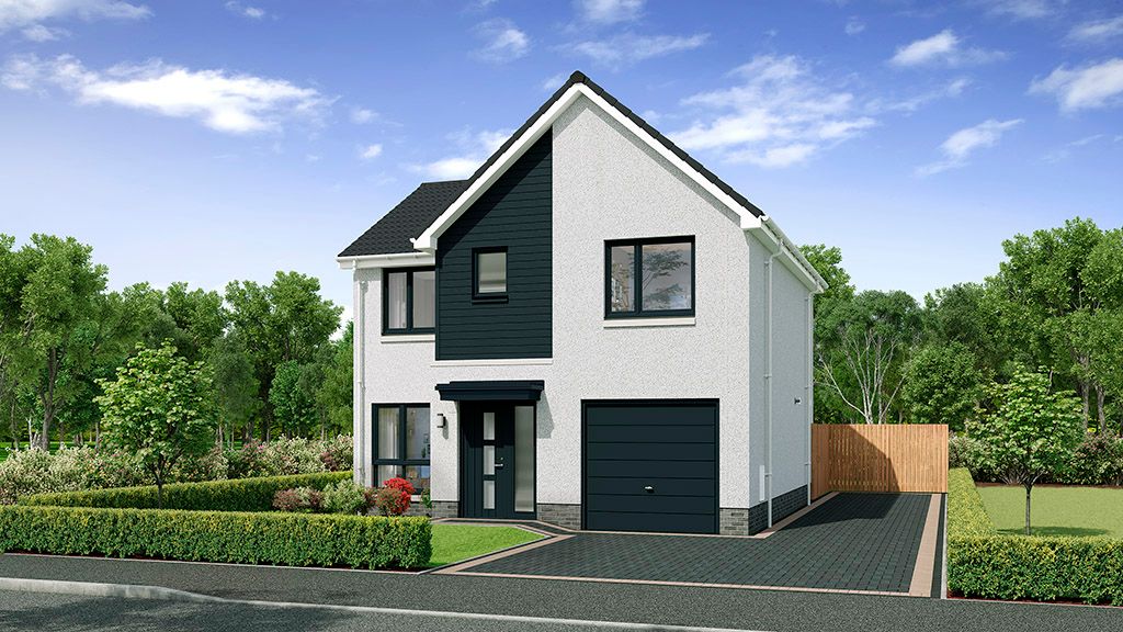 New home, 4 bed detached house for sale in The Maple Off Cadham Road