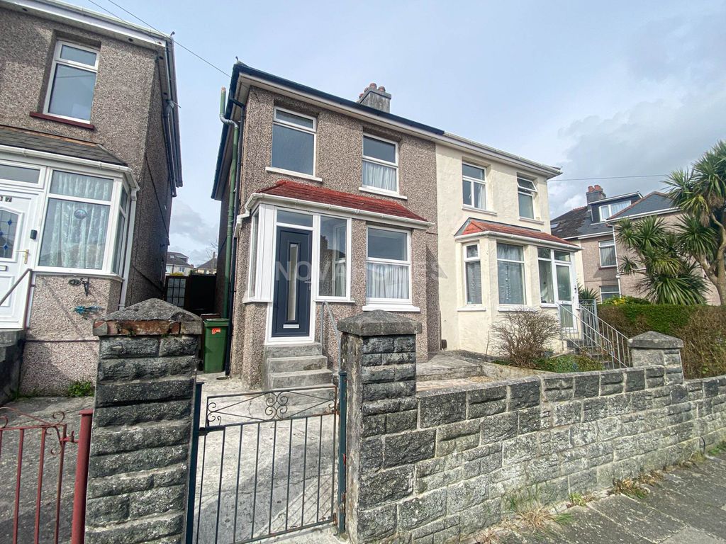 2 bed semidetached house for sale in North Down Road, Beacon Park PL2