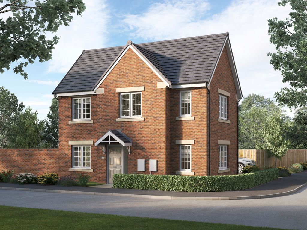 New home, 3 bed detached house for sale in "Farnwell" at Kirk Hammerton