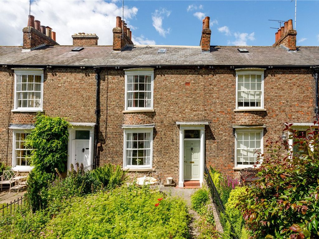 2 bed terraced house for sale in Tower Place, York, North Yorkshire YO1