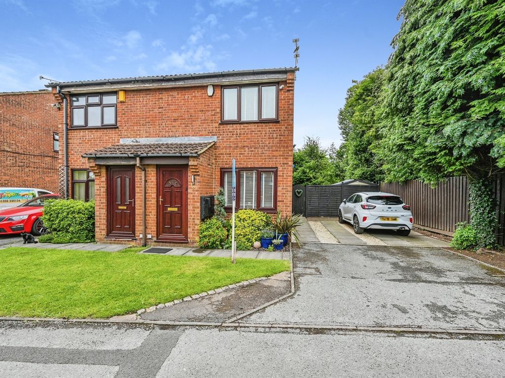 2 bed semidetached house for sale in Linacres Drive, Chellaston, Derby