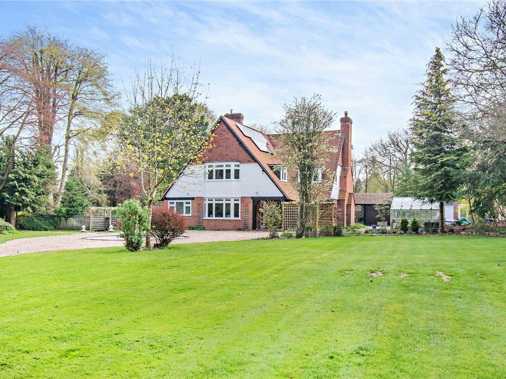 5 bed detached house for sale in Winchester Road, Burghclere, Hampshire