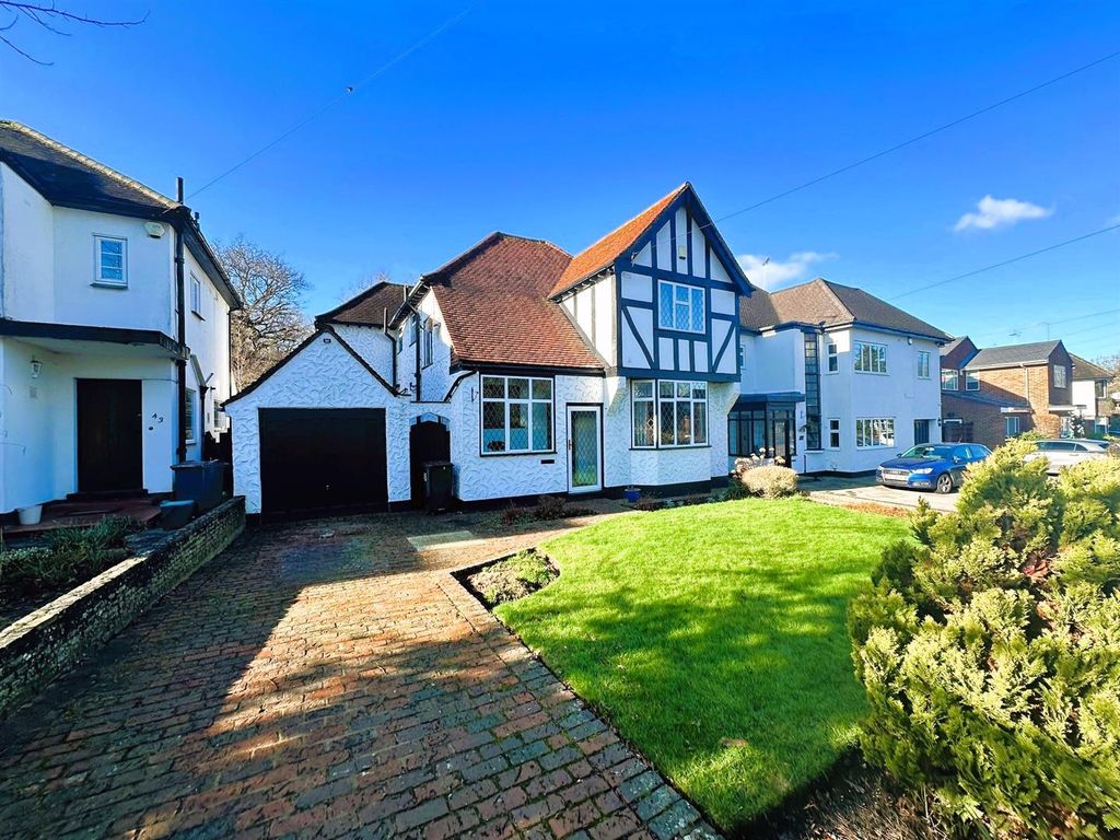3 bed detached house for sale in Woodland Way, Petts Wood East, Kent