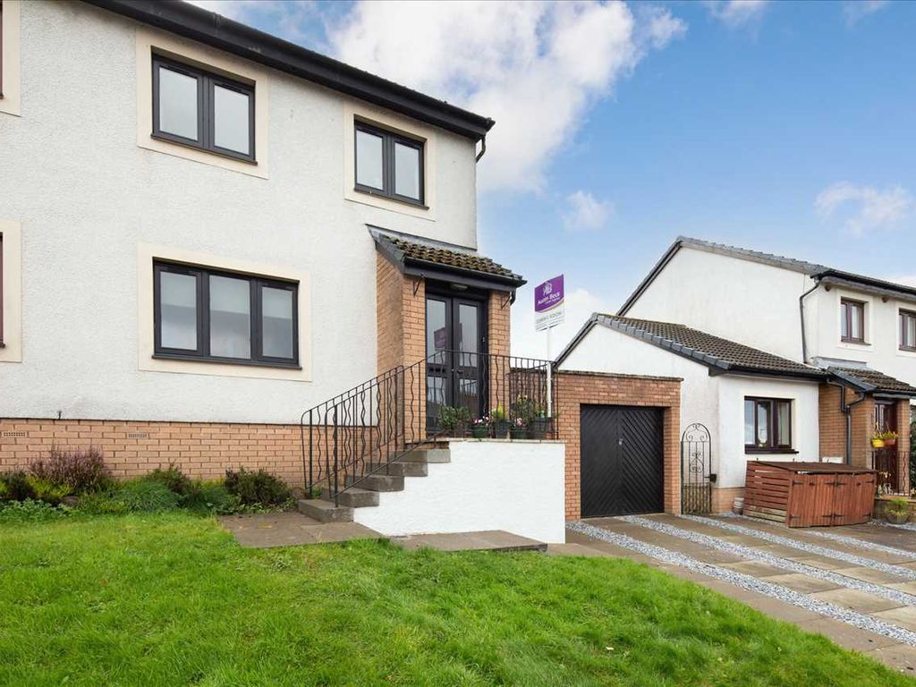3 bed semidetached house for sale in Ballantrae Crescent, Newton Mearns, Glasgow G77, £270,000