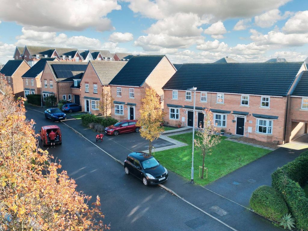 3 bed terraced house for sale in Newark Drive, Great Sankey WA5, £