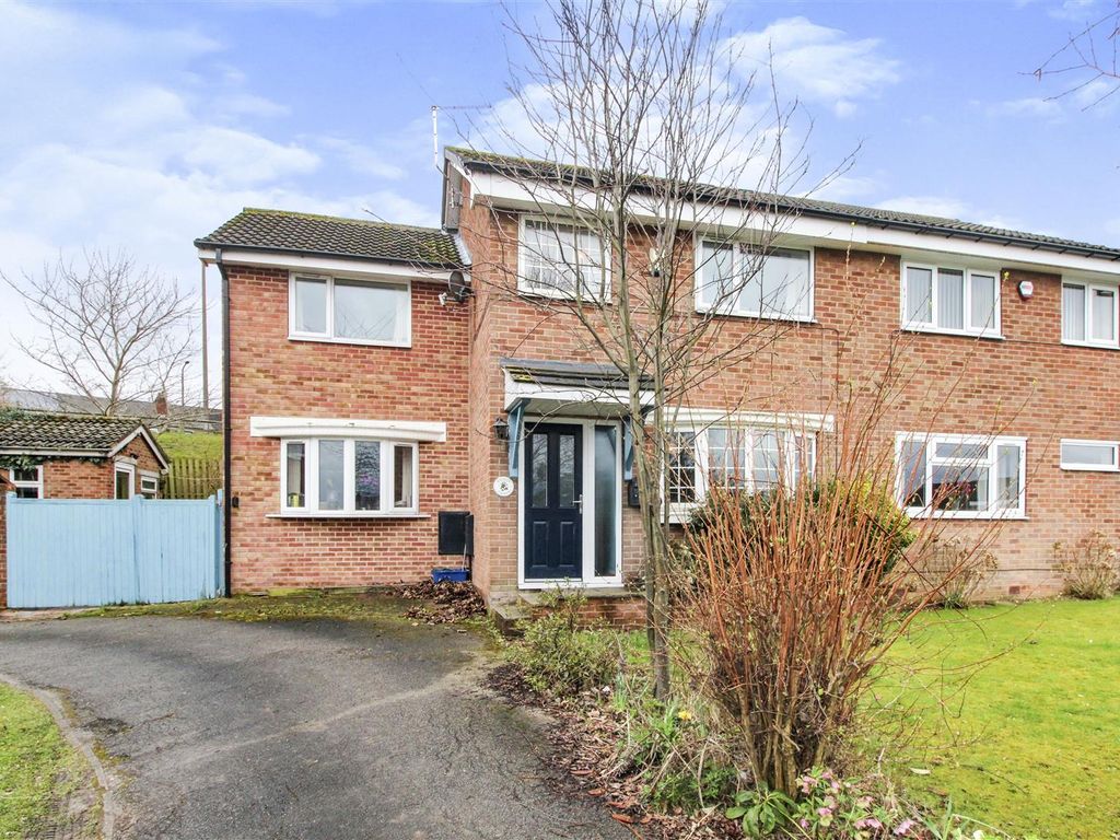 4 bed semidetached house for sale in Bramley Grange Crescent, Bramley