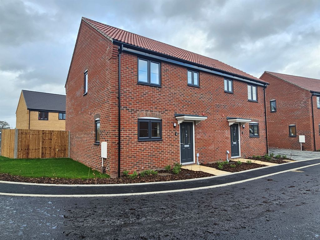 New home, 2 bed semidetached house for sale in Rugby Way, Wymondham