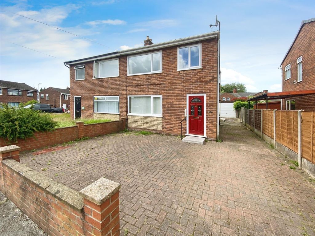 3 bed semidetached house for sale in Albrighton Crescent, Lostock Hall, Preston PR5, £155,000