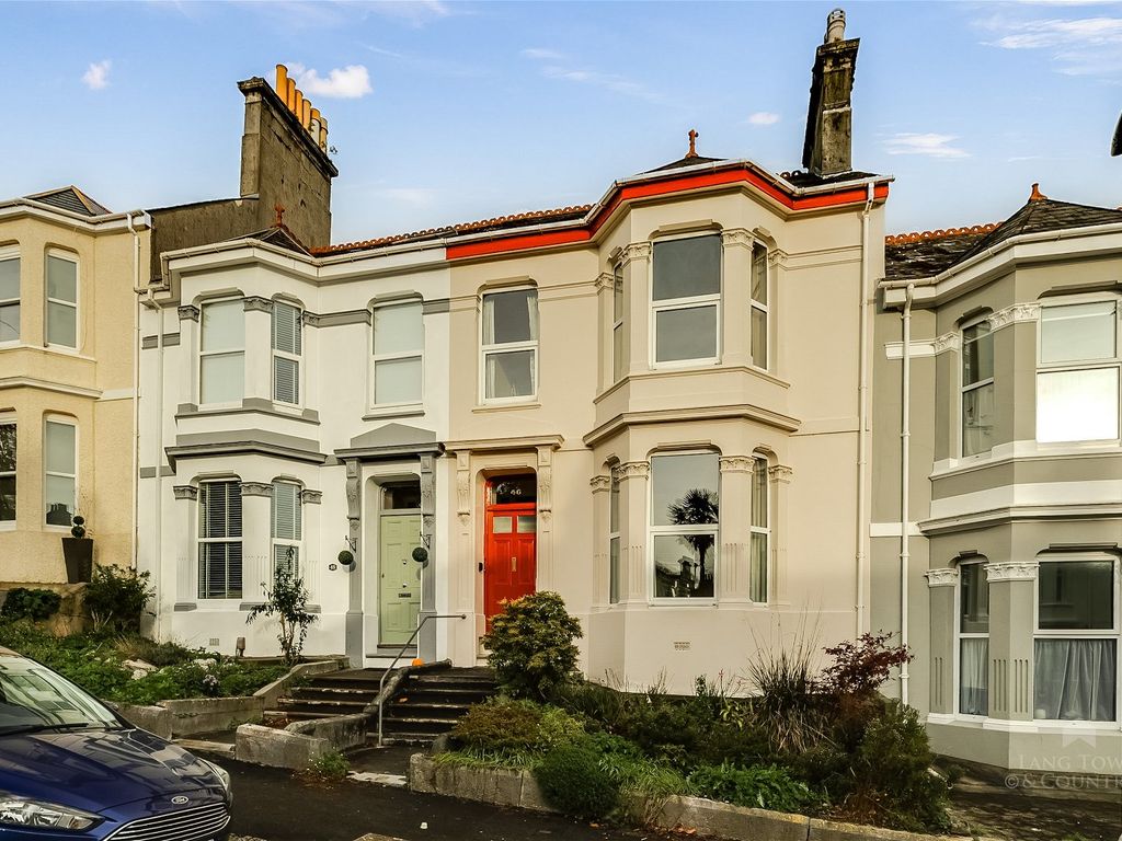 4 bed terraced house for sale in Greenbank Avenue, St Judes, Plymouth