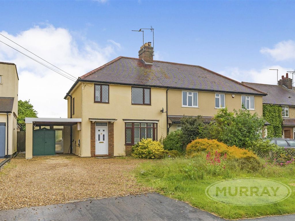 3 bed semidetached house for sale in Empingham Road, Stamford PE9, £