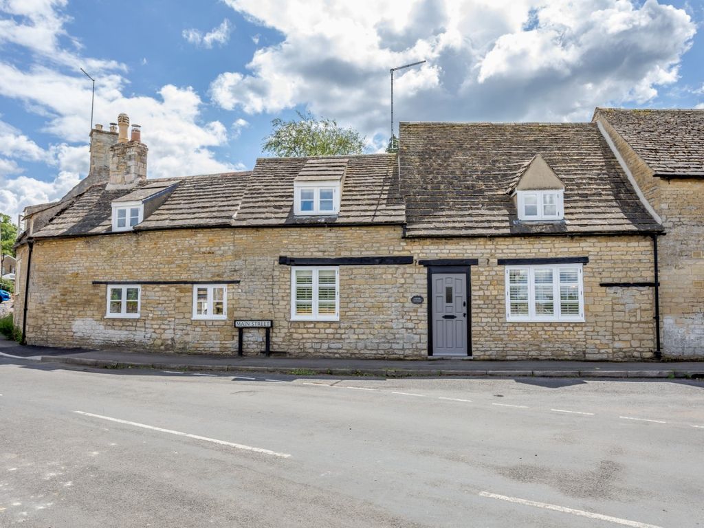 3 bed terraced house for sale in The Square, Barnack, Stamford