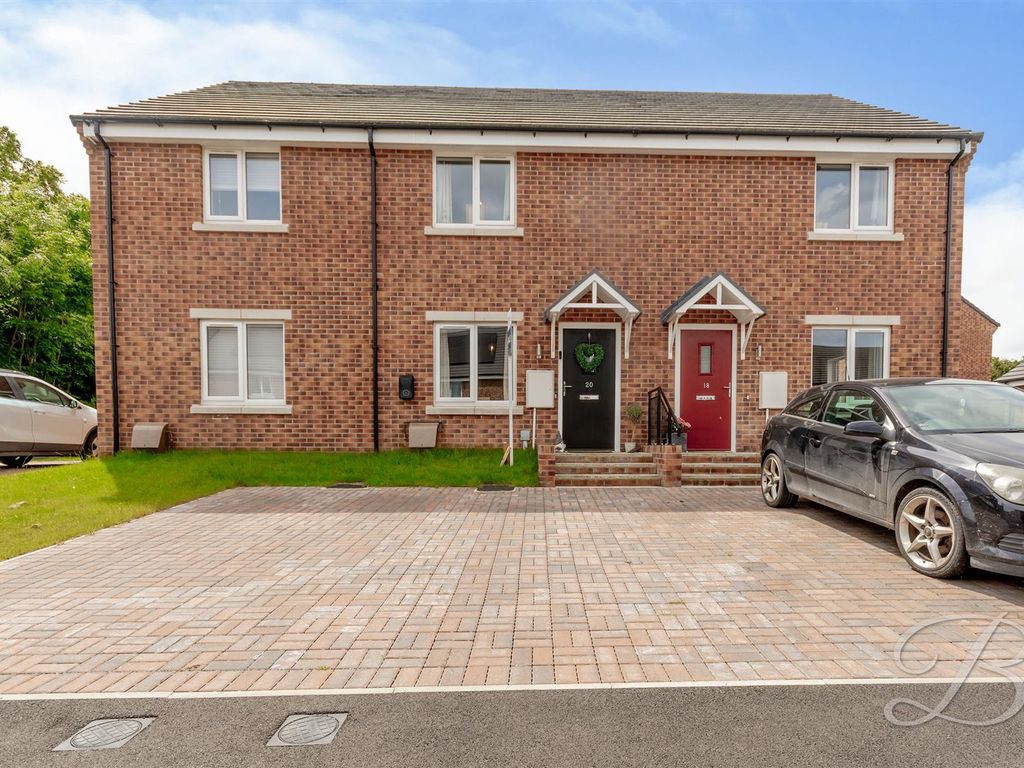 2 bed terraced house for sale in Haughton Way, Walesby, Newark NG22, £