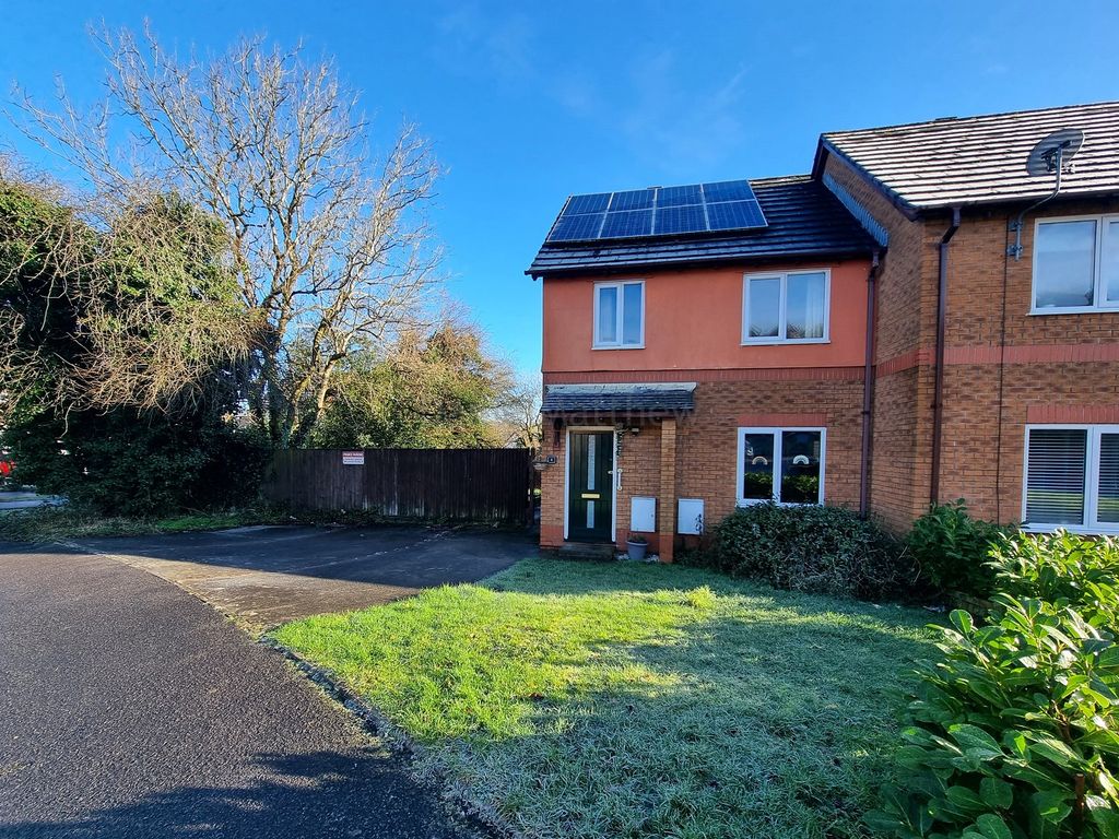 3 bed end terrace house for sale in St. Davids Close, Brackla, Bridgend