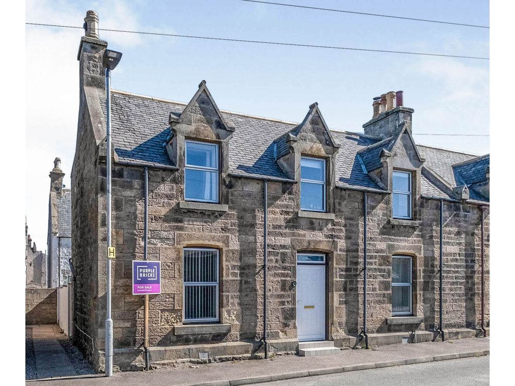 4 bed semidetached house for sale in Commerce Street, Buckie AB56, £