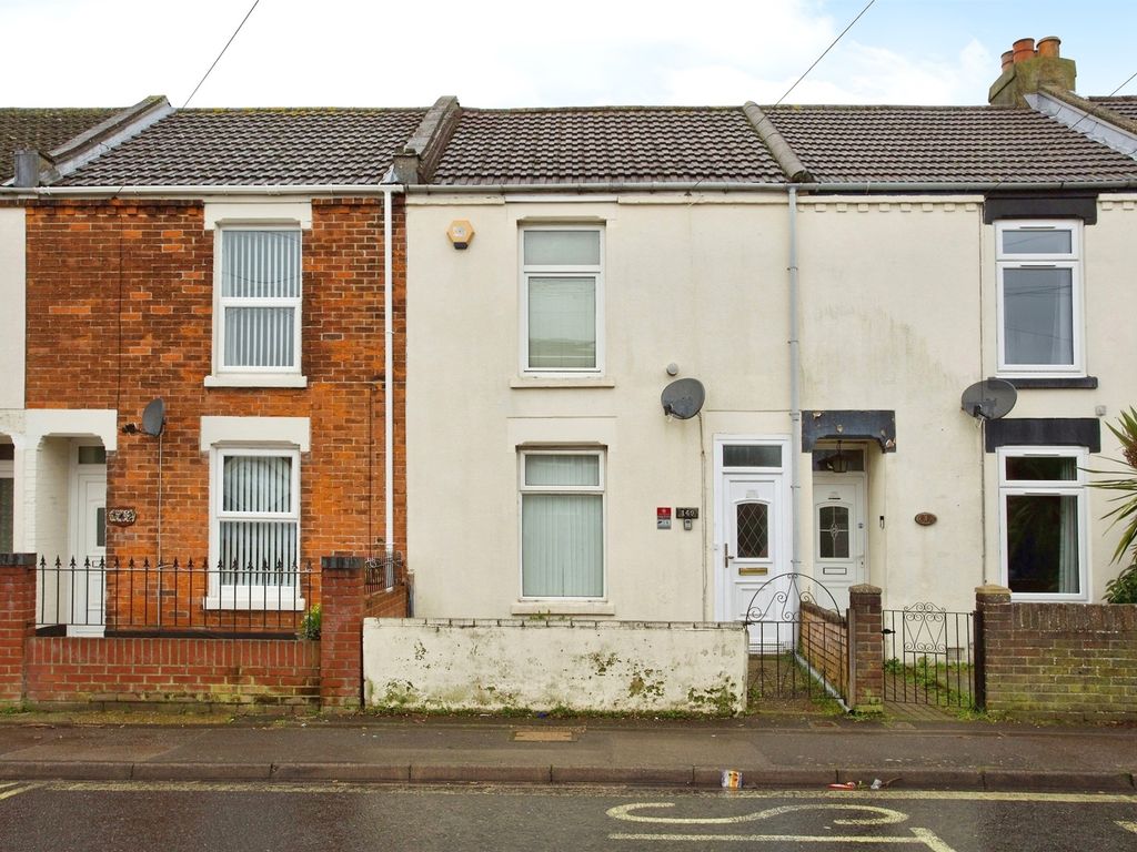 2 bed terraced house for sale in Whitworth Road, Gosport PO12, £180,000
