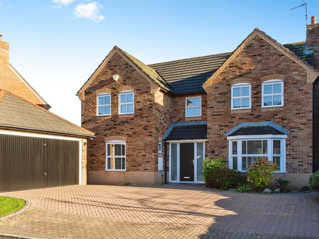 4 bed detached house for sale in Beckett Drive, Winwick, Warrington WA2