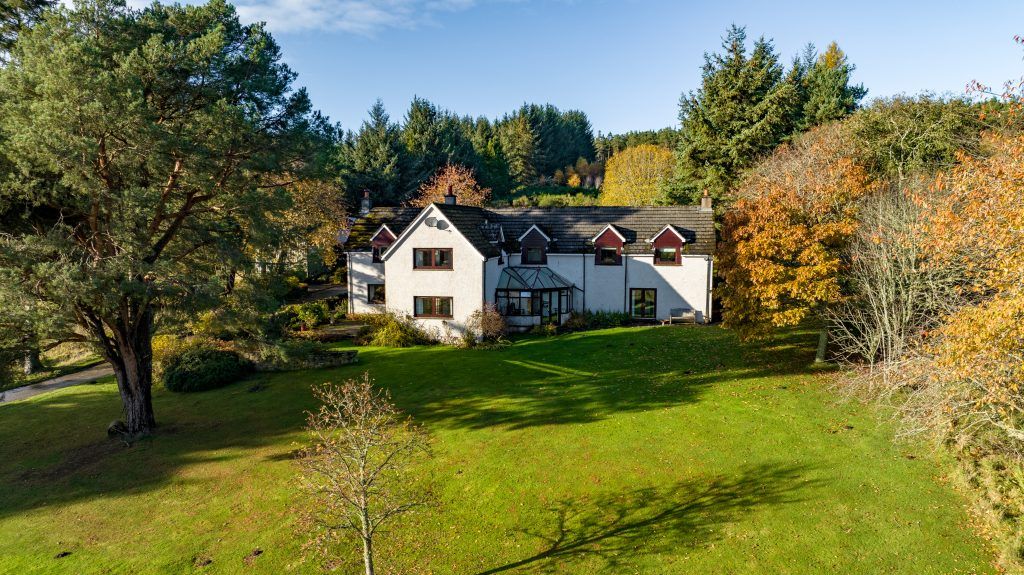 5 bed detached house for sale in Little Buinach, Kellas, Elgin IV30, £