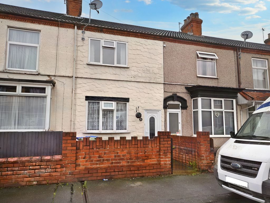 3 bed terraced house for sale in Neville Street, Cleethorpes DN35, £