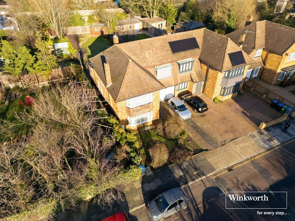 4 bed semidetached house for sale in Greenhill Way, Wembley HA9, £