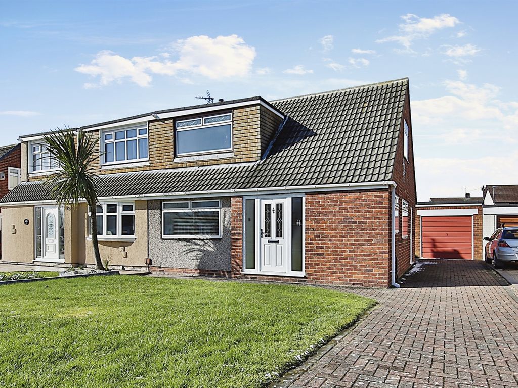 2 bed semidetached bungalow for sale in Retford Grove, Hartlepool TS25