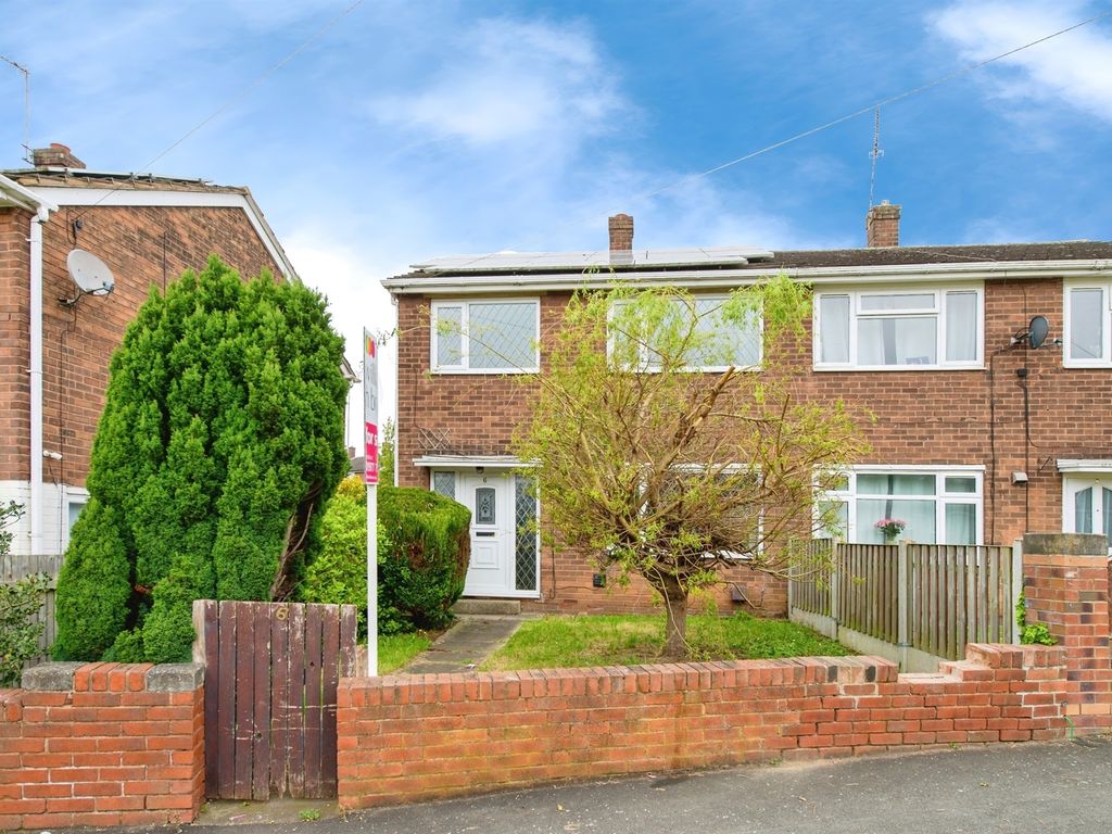 3 bed semidetached house for sale in Poplar Green, Pontefract WF8, £