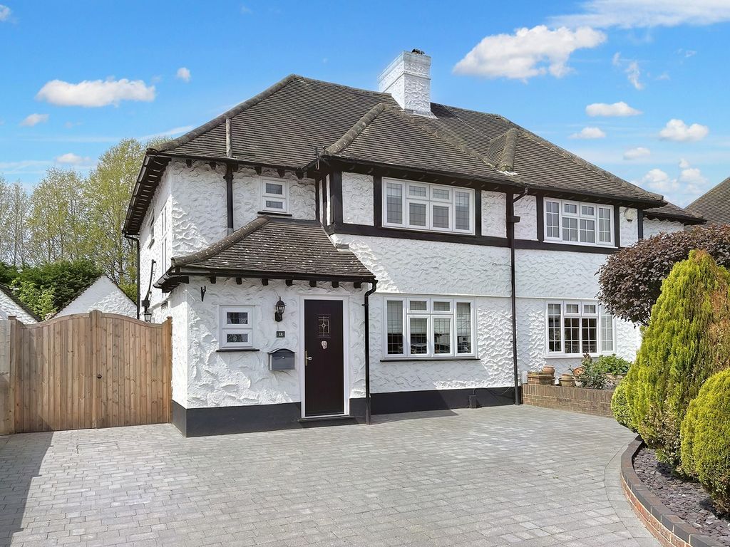 3 bed semidetached house for sale in Fairway, Petts Wood, Orpington