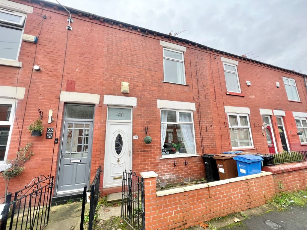 2 bed terraced house for sale in Luton Road, Reddish, Stockport SK5, £