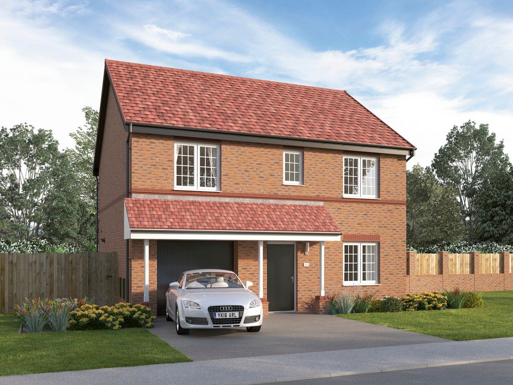 New home, 4 bed detached house for sale in "The Trowbridge" at Heath