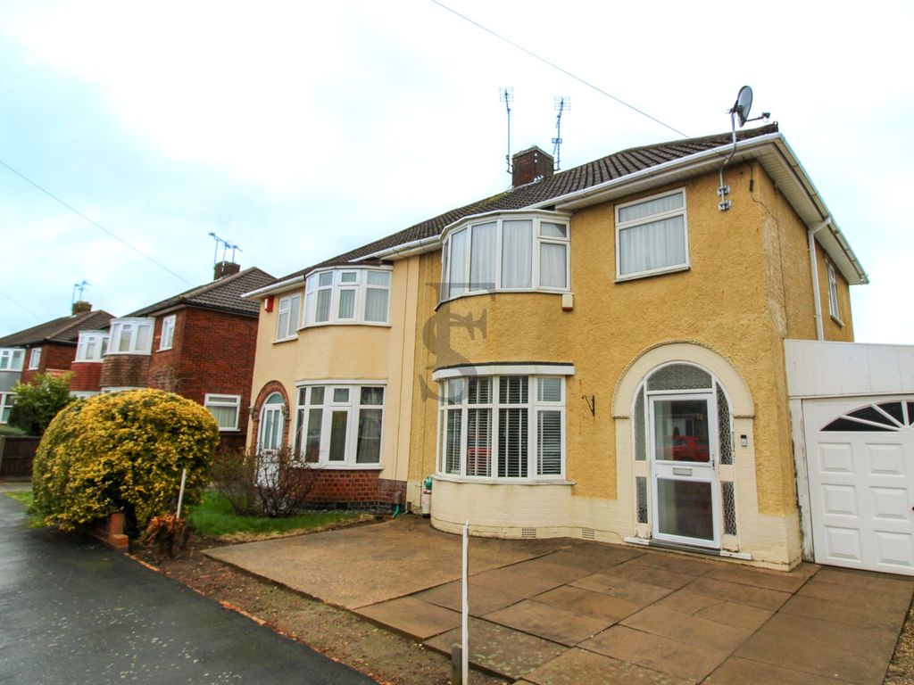 3 bed semidetached house for sale in Charlecote Avenue, Braunstone