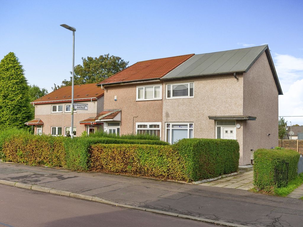 2 bed semidetached house for sale in Craigton Drive, Glasgow G51, £