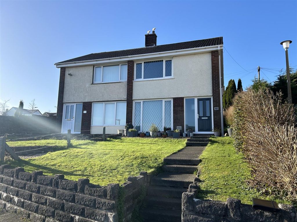 2 bed semidetached house for sale in Hollett Road, Treboeth, Swansea