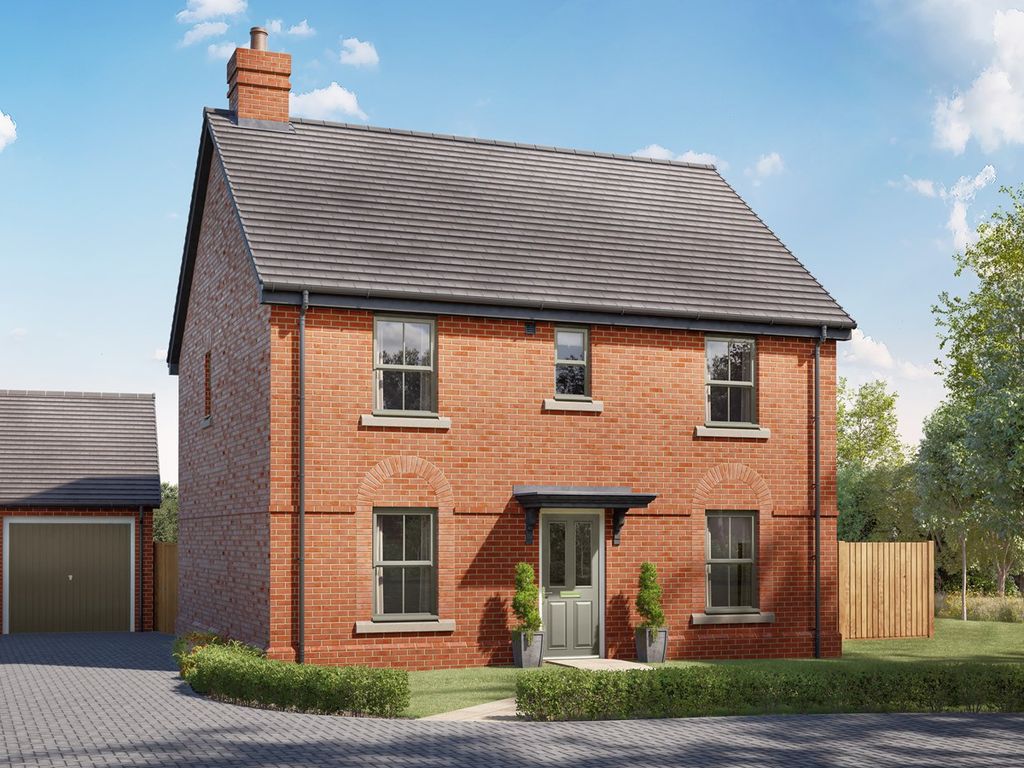 New home, 4 bed detached house for sale in Grange Paddocks, Stanway, Colchester CO3, £485,000