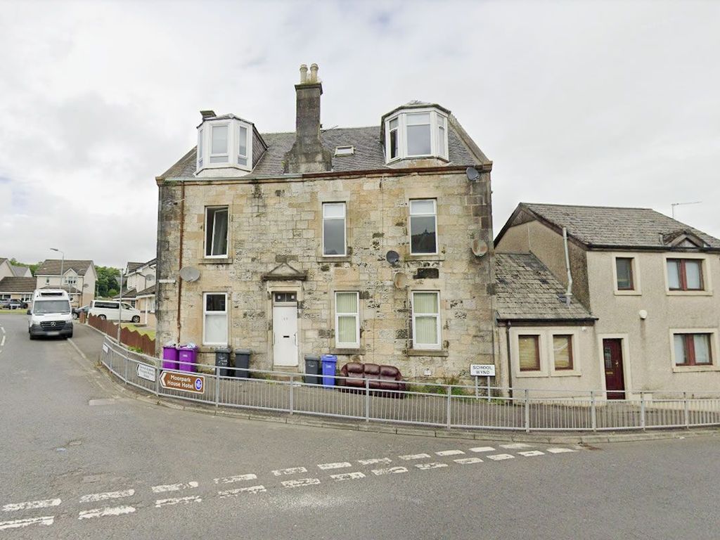 1 bed flat for sale in 28, School Wynd, Kilbirnie KA257Ay KA25, £27,000