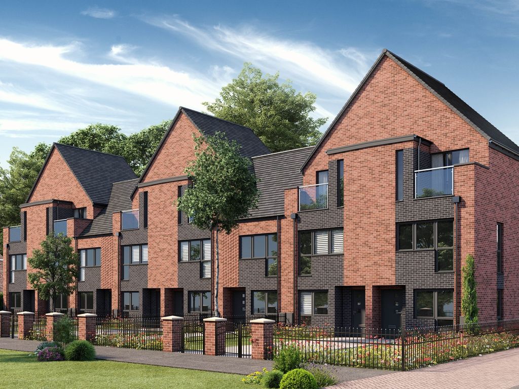 New home, 3 bed terraced house for sale in Burton Wood Drive, Perry