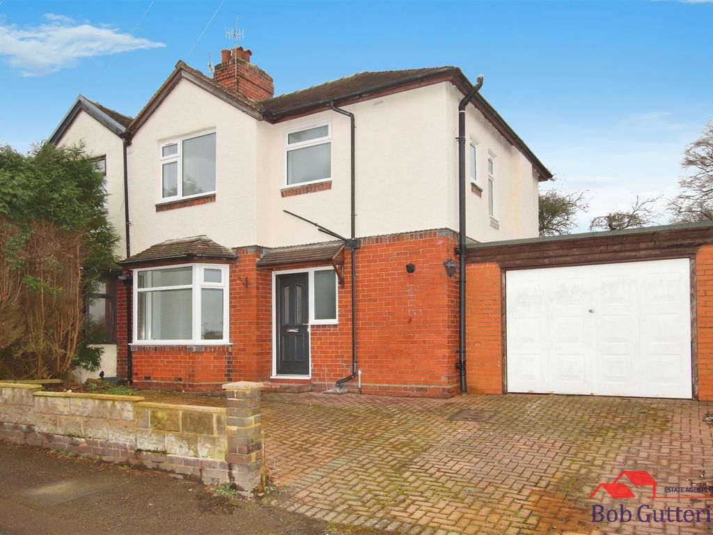 3 bed semidetached house for sale in Curzon Street, Basford, Newcastle