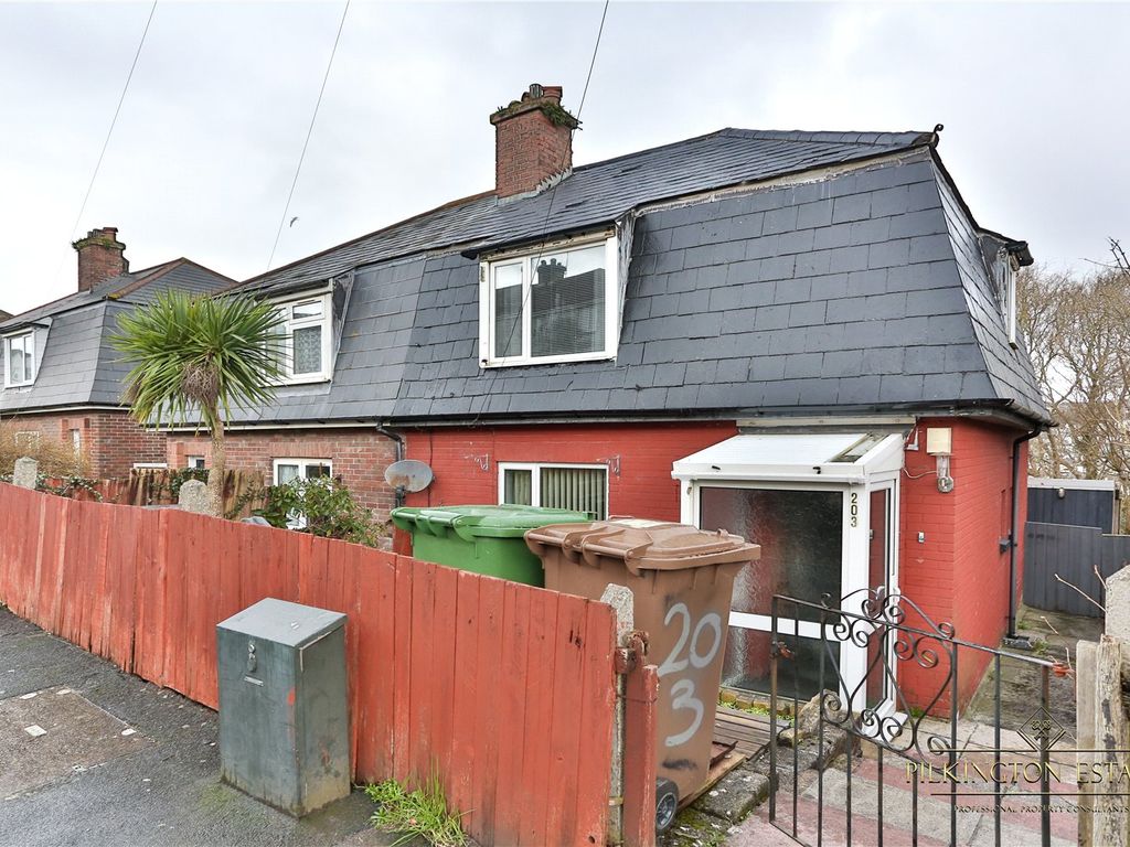 3 bed semidetached house for sale in Ladysmith Road, Plymouth, Devon PL4, £160,000 Zoopla
