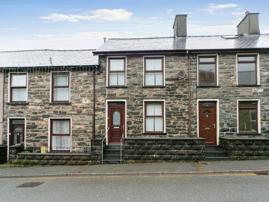 3 bed terraced house for sale in Manod Road, Blaenau Ffestiniog, Manod