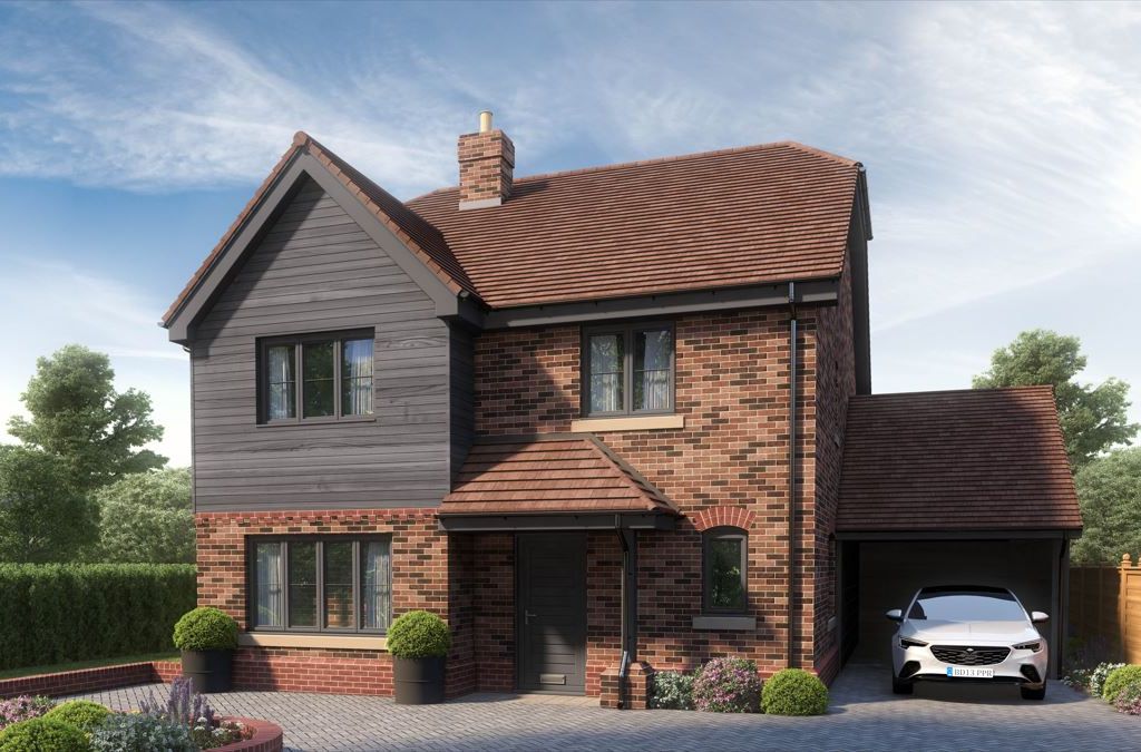 New home, 4 bed detached house for sale in The Ridgeways, Baydon