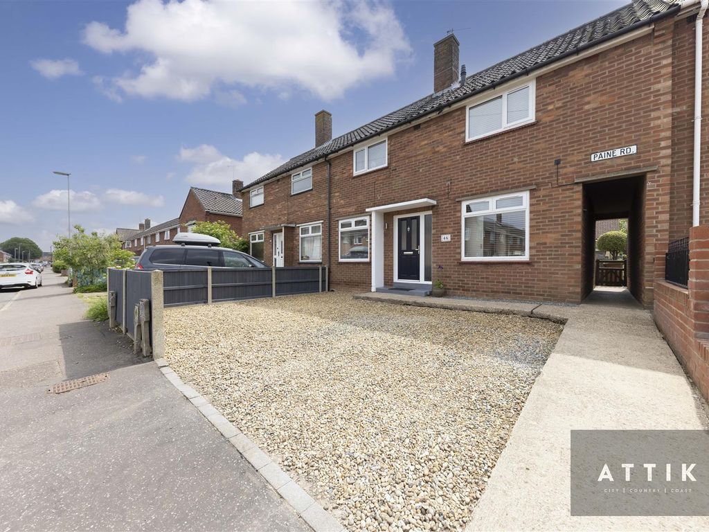 3 bed terraced house for sale in Paine Road, Norwich NR7, £250,000 Zoopla