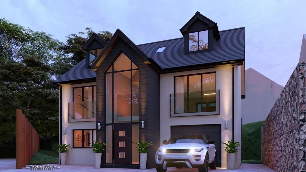 New home, 4 bed detached house for sale in Croesyceiliog, Carmarthen