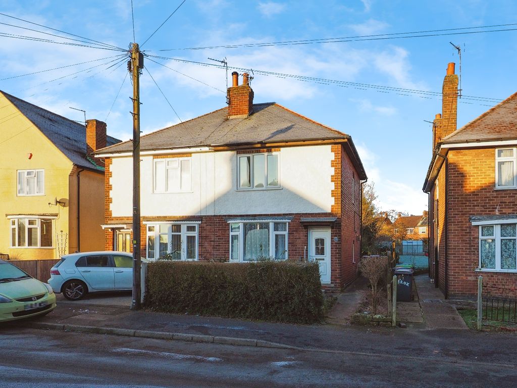 2 bed semidetached house for sale in Broxtowe Drive, Hucknall