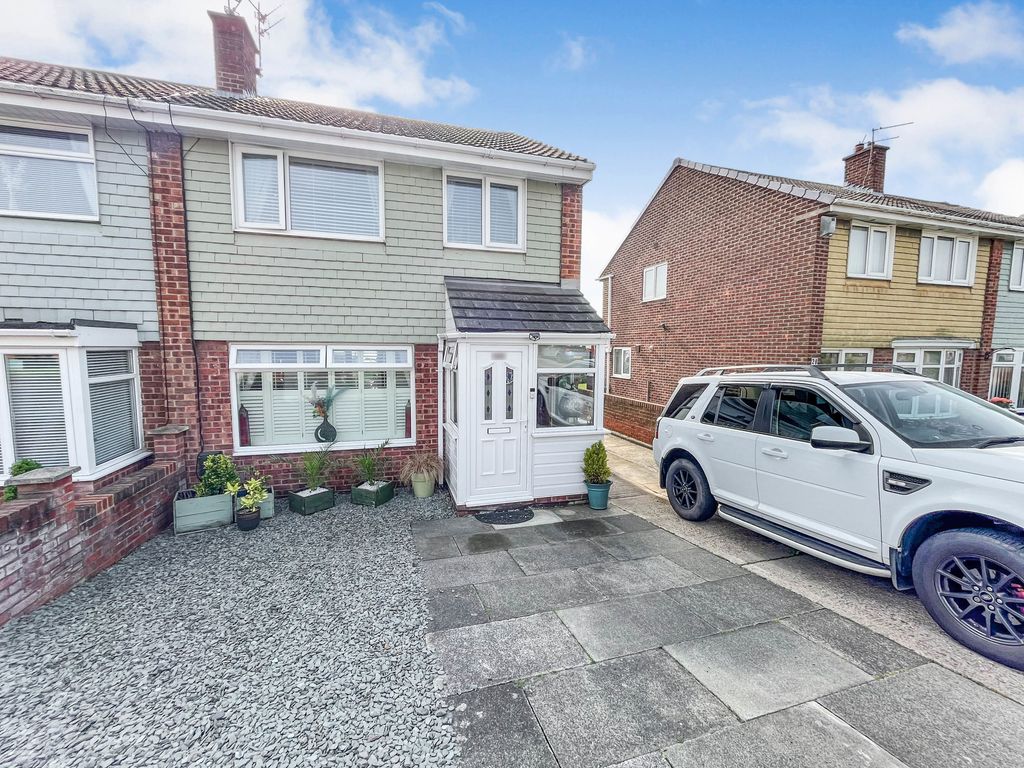 3 bed semidetached house for sale in Jedburgh Close, Murton, Seaham