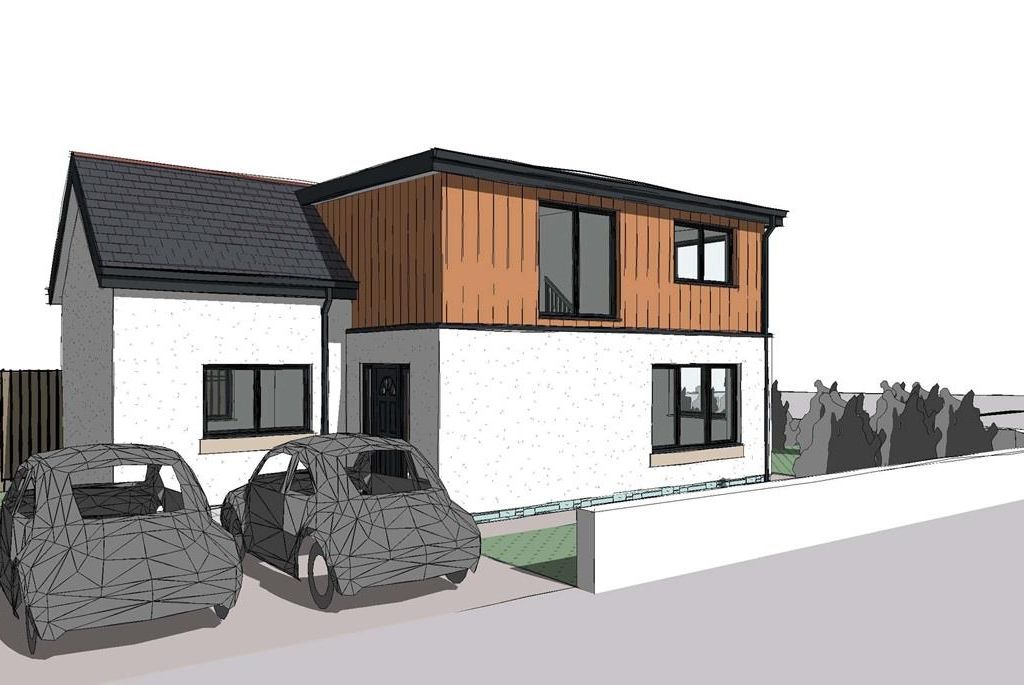 New home, 3 bed detached house for sale in Bank Street, Cupar KY15, £