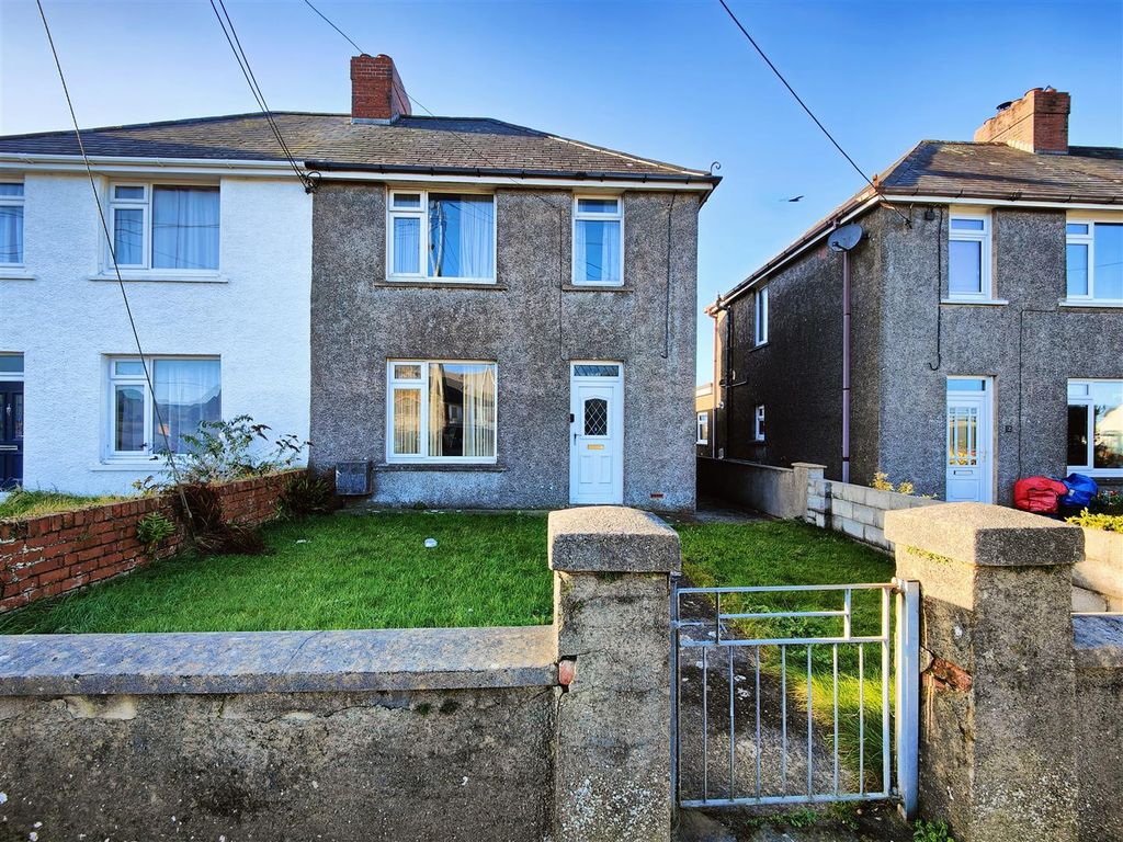 3 bed semidetached house for sale in Wallis Crescent, Fishguard SA65