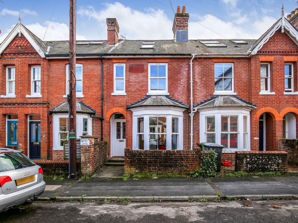 4 bed terraced house for sale in Fairfield Road, Winchester SO22, £