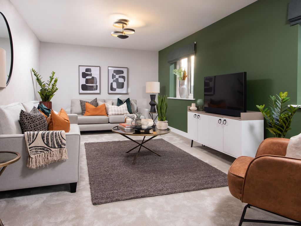 New home, 4 bed detached house for sale in "The Bowyer" at Borsodi