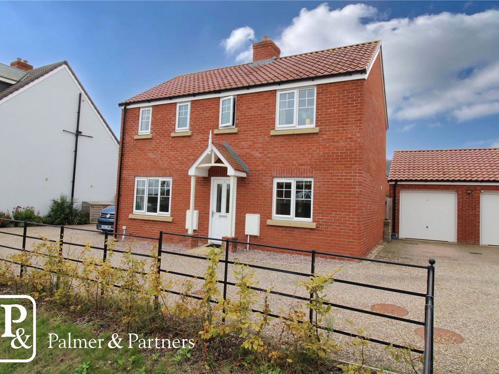 3 bed detached house for sale in Mount Pleasant, Framlingham