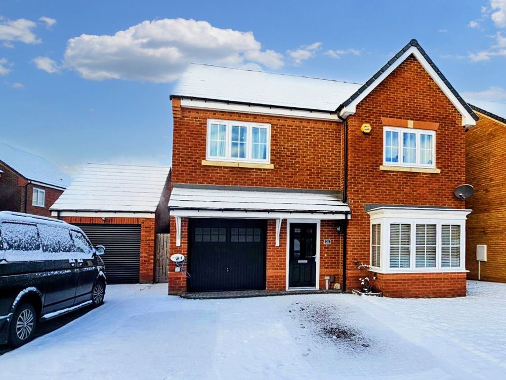 4 bed detached house for sale in Merganser Crescent, Cramlington NE23