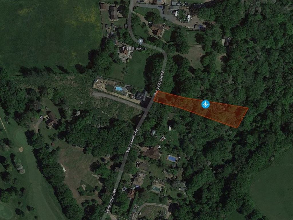Land for sale in Berry Farm Road, Bromley TN16, £8,000 Zoopla